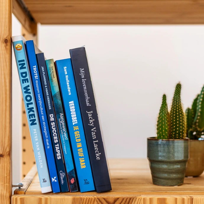 Hans schreef deze boeken in ghostwritiing